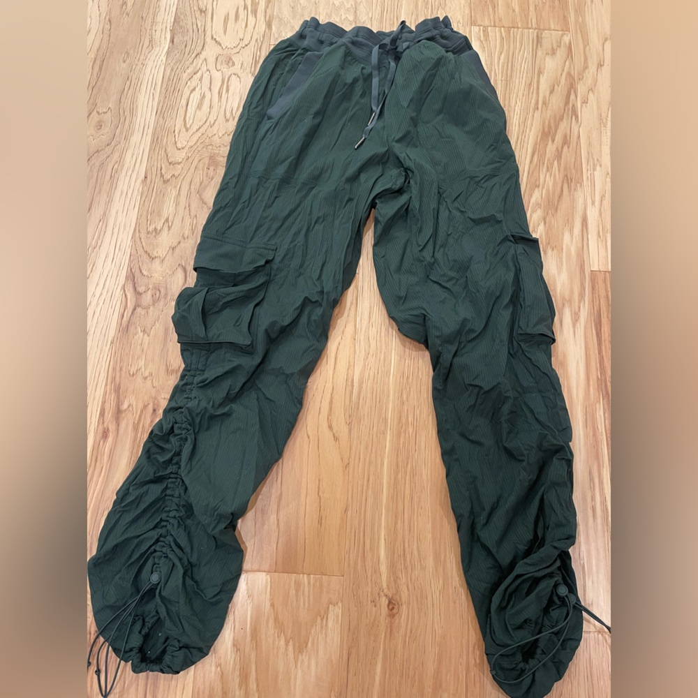 lululemon athletica Dark Green Track Pants